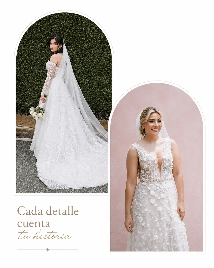 Novia en una asesoría de diseño con Melisa Amaya