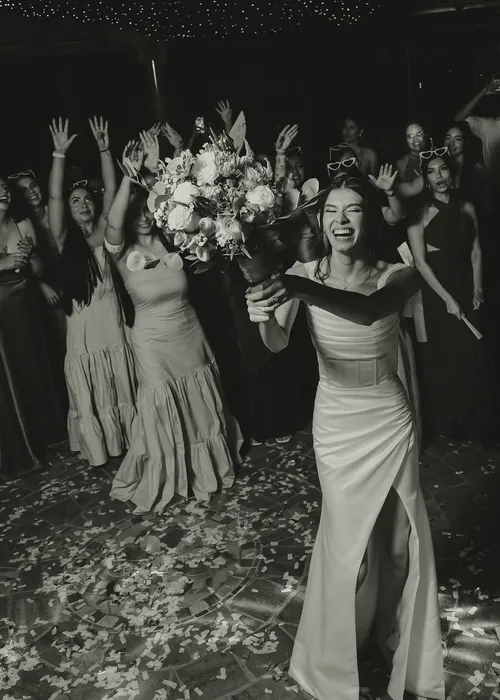 Vestido de novia diseñado por Melisa Amaya